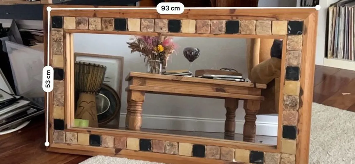 mexican pine mirror