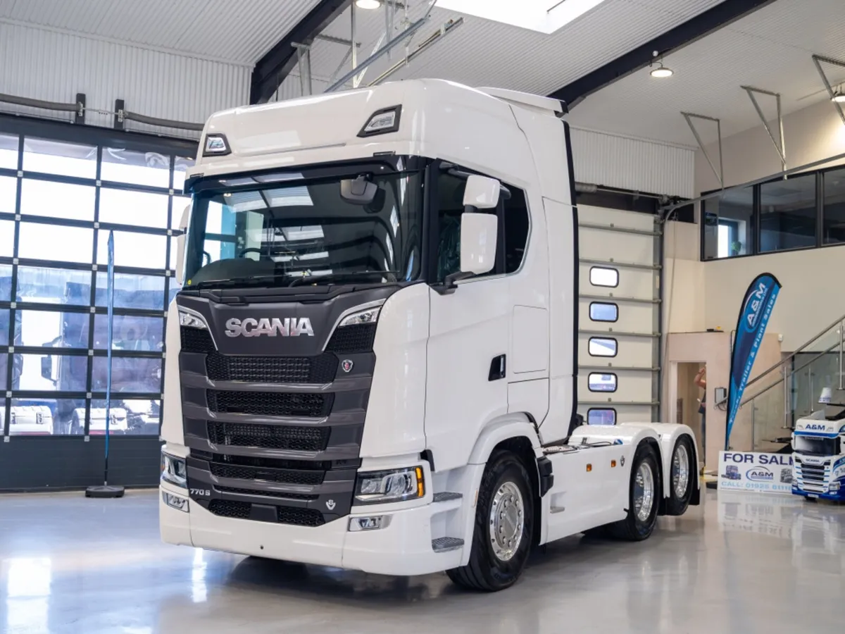 2025 SCANIA 770S V8 HIGHLINE 6X2 TWIN TAG - Image 3
