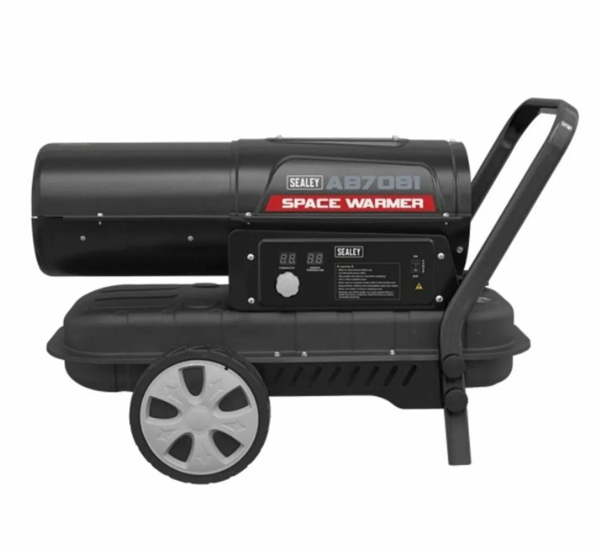 Kerosene/Diesel Heater 70,000Btu/hr with Wheels - Image 2