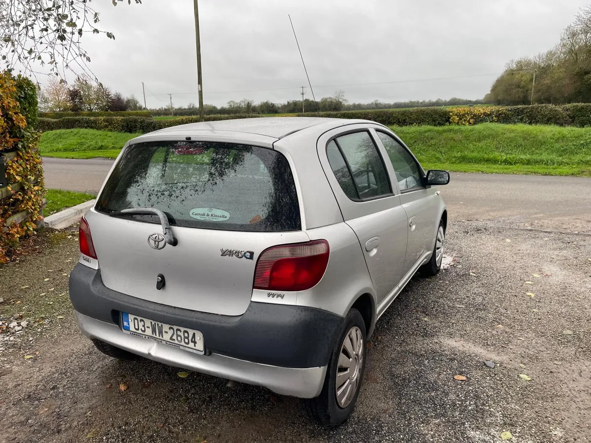 Toyota Yaris 2003, New NCT 08-26, Low MLS - Image 3