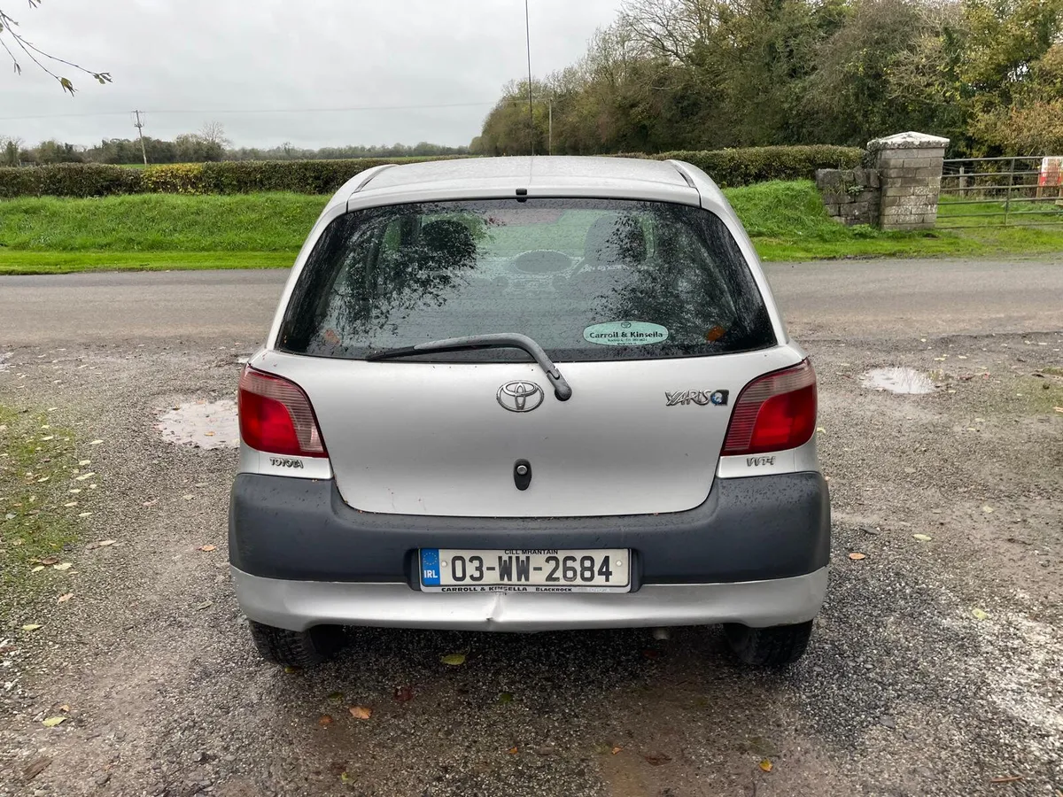 Toyota Yaris 2003, New NCT 08-26, Low MLS - Image 4