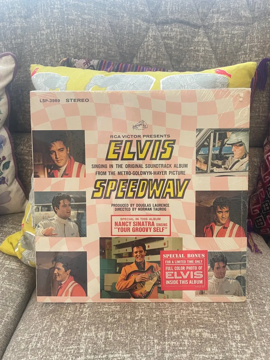 VERY RARE ELVIS ‘SPEEDWAY’  ALBUM
