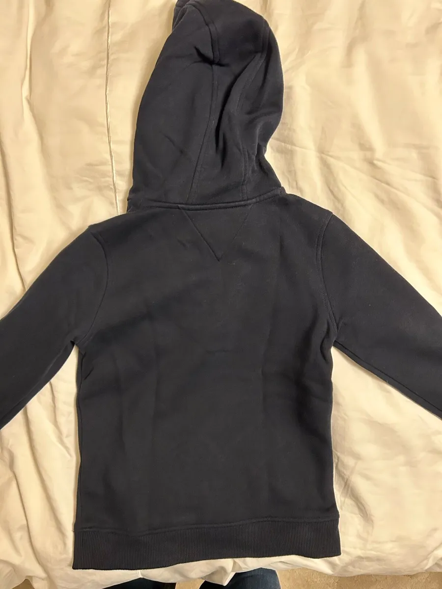 Boys Black Tommy Hilfiger Top - Image 2