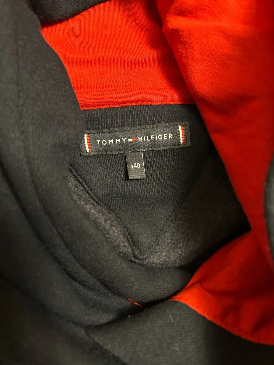 Boys Black Tommy Hilfiger Top - Image 3