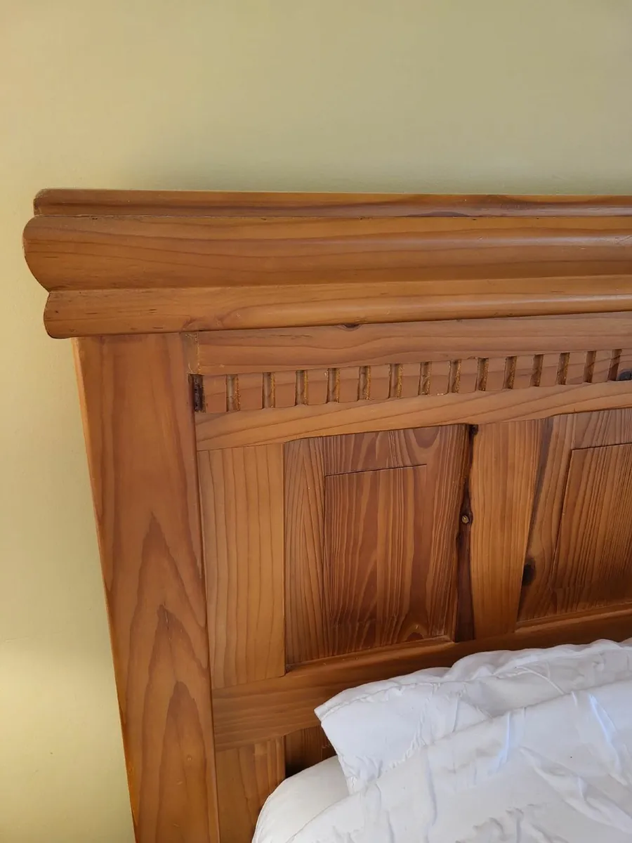 King Size Solid Wood Lovely Bed Frame - Image 3