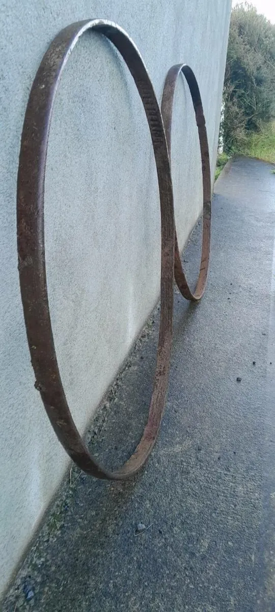 Iron Cartwheel Rims - Image 1