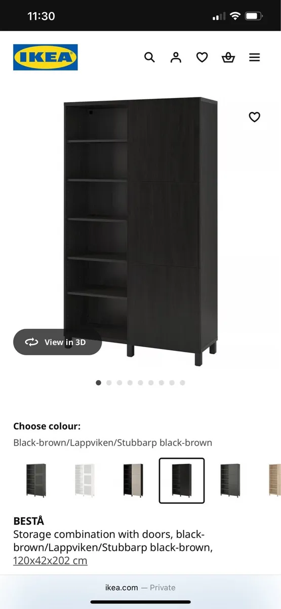 Storage unit & Desk - Image 1