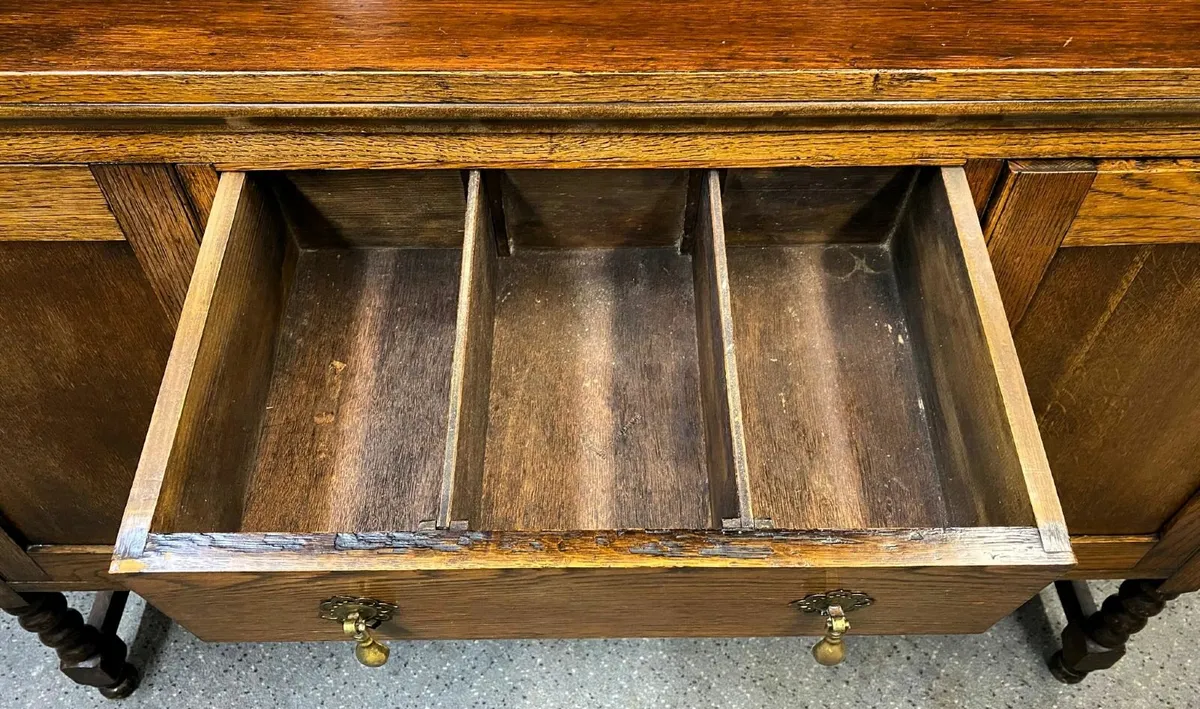 Vintage Oak Dresser - Image 3