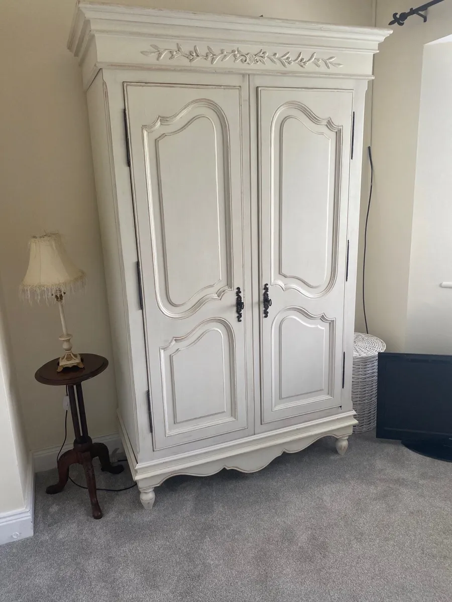 French solid wood Wardrobe