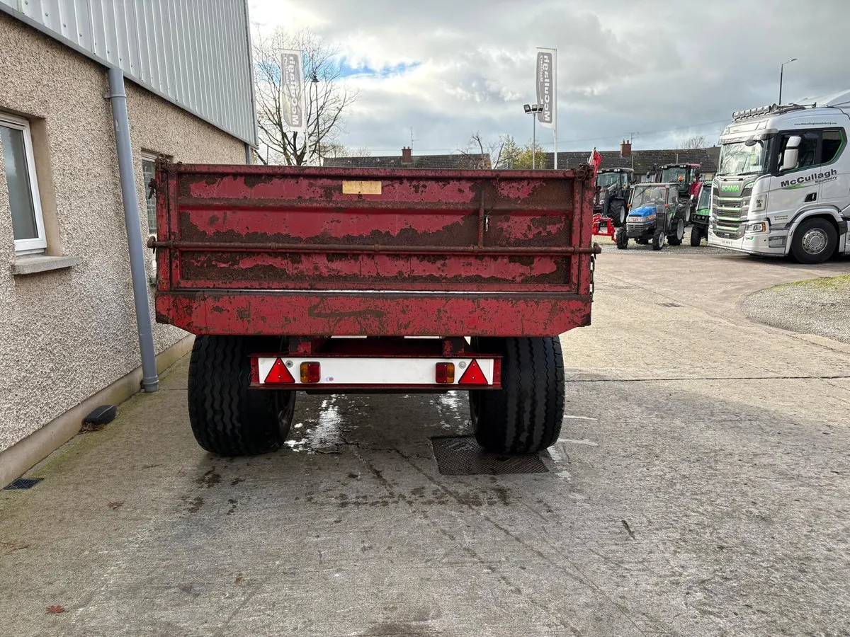 Used 12x7 Steel Tipping Trailer - Image 3