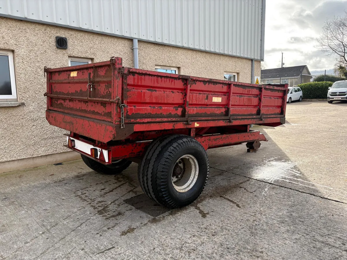 Used 12x7 Steel Tipping Trailer - Image 2