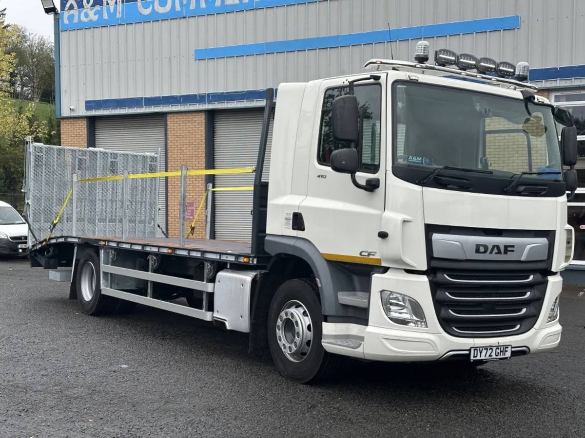 2022 (72) DAF CF 410 18 TON BEAVERTAIL - Image 1