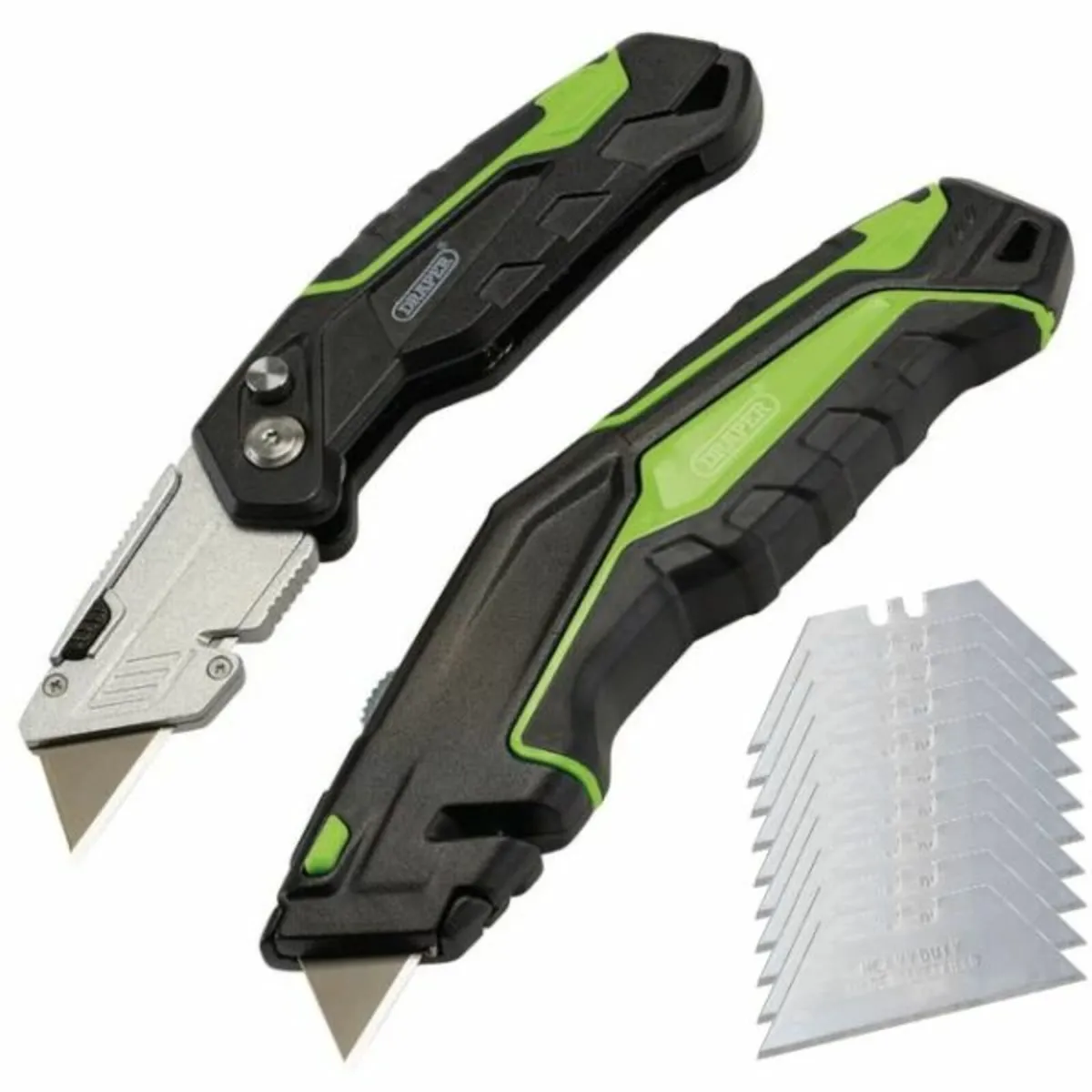 Draper Retractable & Folding Trimming Knife Set Wi - Image 3