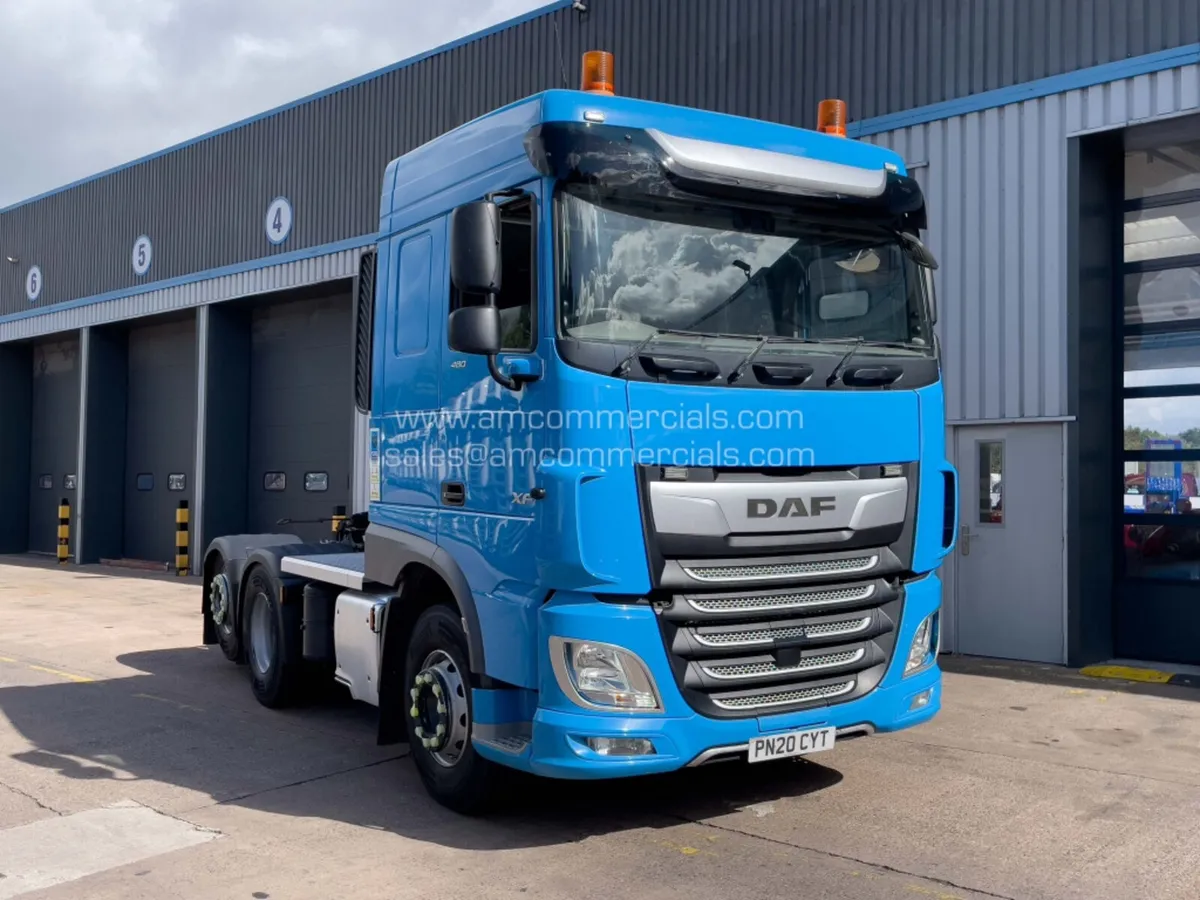 2020 (20) DAF XF 480 6X2 TAG AXLE SPACECAB - Image 1