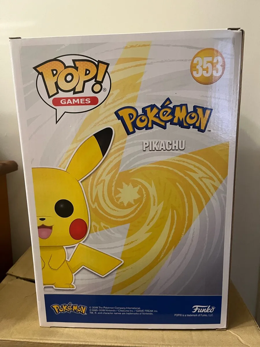 Pokémon Pikachu Jumbo Vinyl Pop - NEW - Image 2