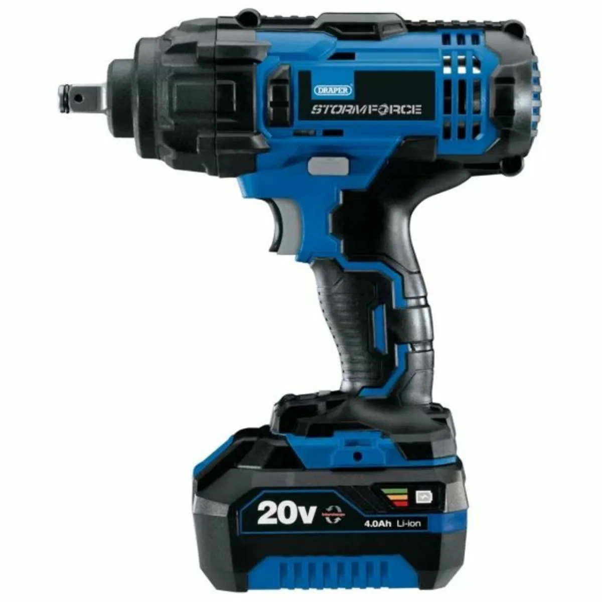 Draper Storm Force® 20V Mid-Torque Impact Wrench, - Image 2