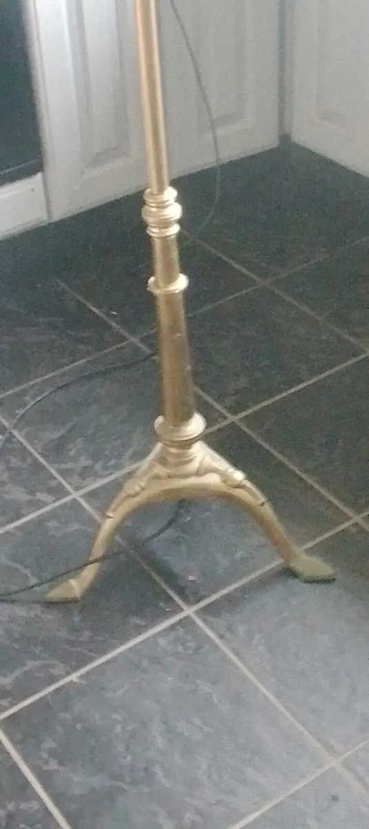 Victorian electric standard lamp - Image 3