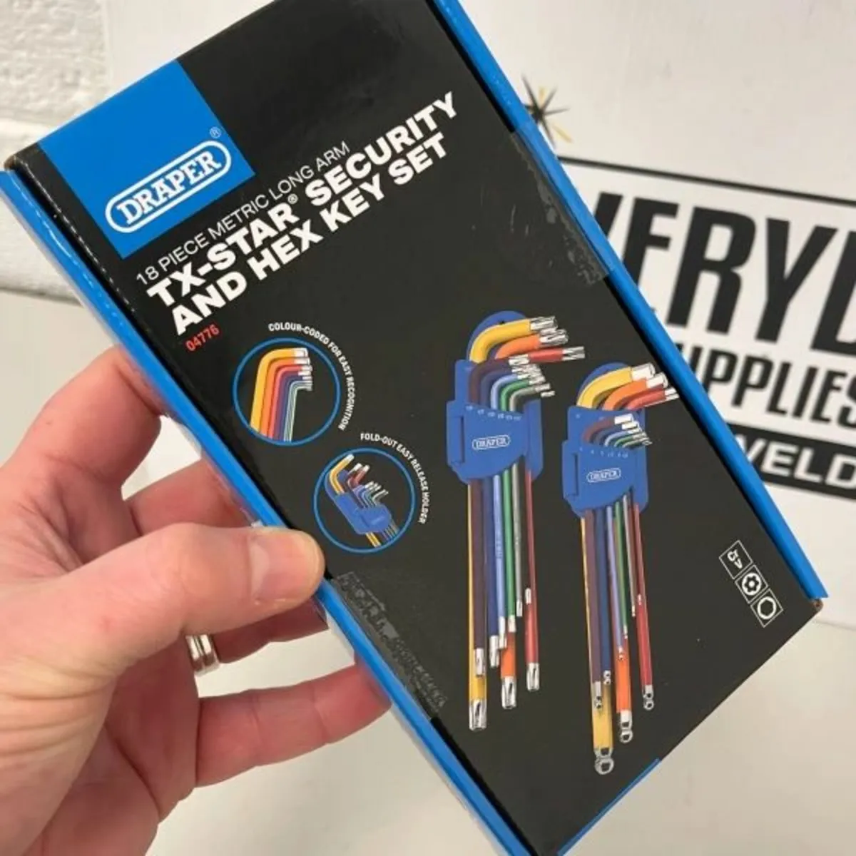 Draper TX-STAR® Security & Hex Metric Long Arm Key - Image 2