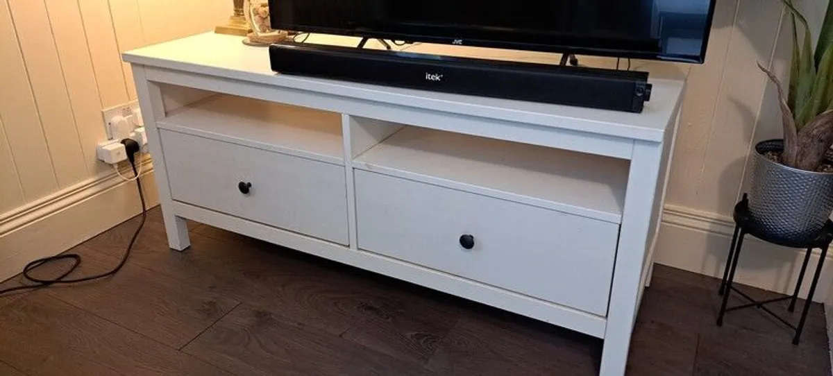 TV bench with drawers - Image 2