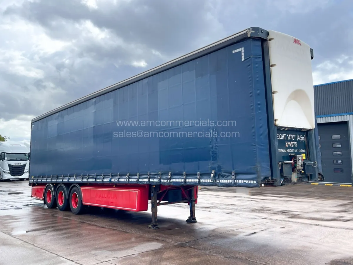 2012 SDC 4500MM CURTAINSIDE TRAILER - Image 1