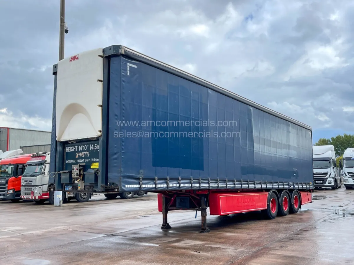 2012 SDC 4500MM CURTAINSIDE TRAILER - Image 3
