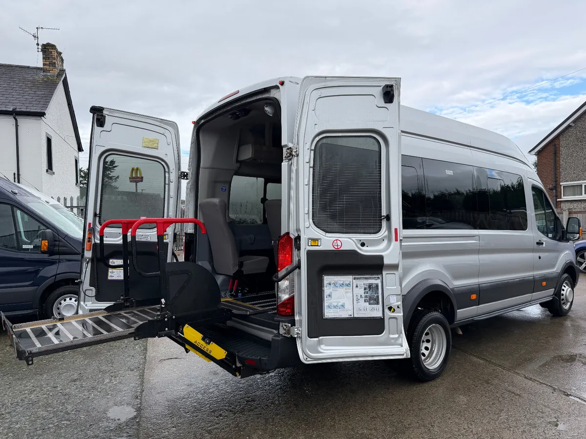 2018 TRANSIT - WHEEL CHAIR- QUICK RELEASE SEATS - Image 3