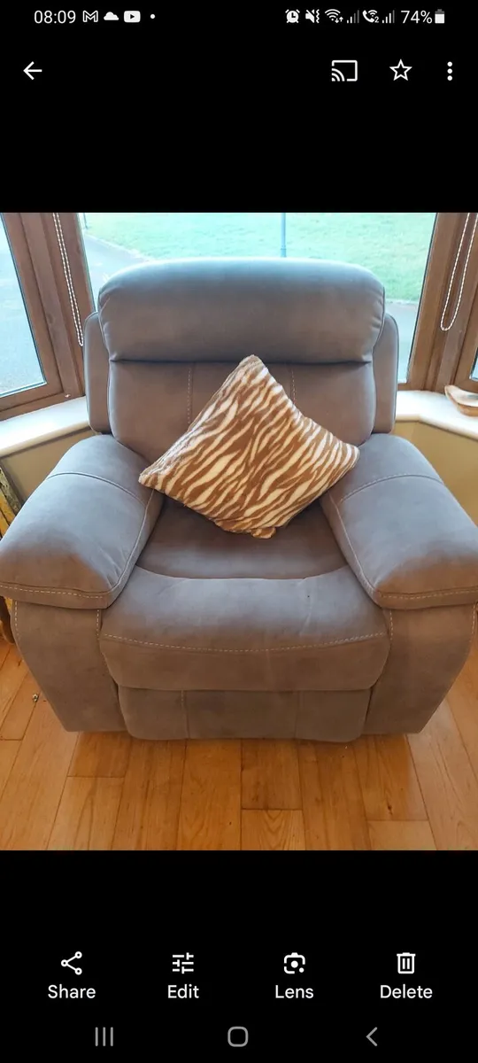 Sofa Grey Fabric - Image 2