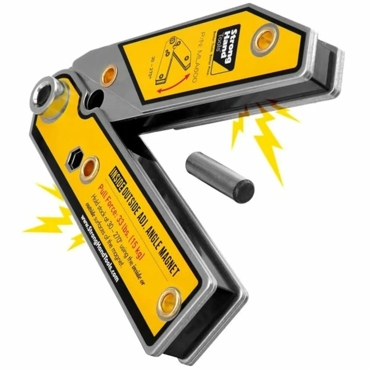 StrongHand® 'Inside Outside' Adjustable Angle Magn - Image 3