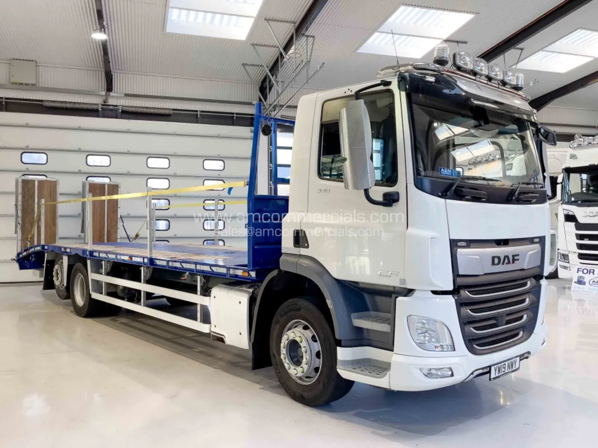 2019 (19) DAF CF 340 BEAVERTAIL 26 TONNE 6X2 - Image 1