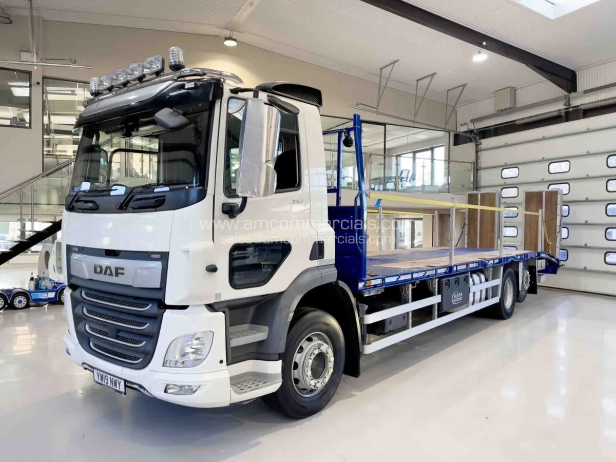 2019 (19) DAF CF 340 BEAVERTAIL 26 TONNE 6X2 - Image 3