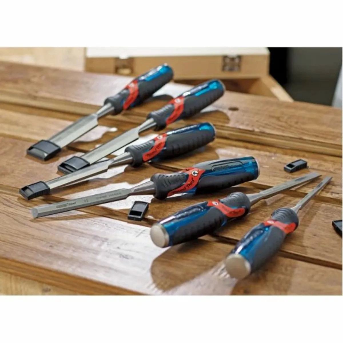 Draper EXPERT 140mm Soft Grip 'Pound Thru' Bevel E - Image 1
