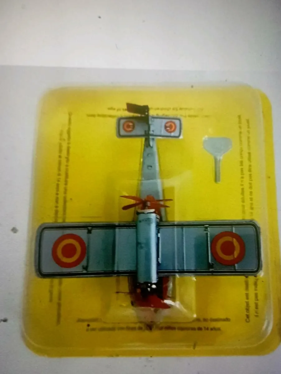 VINTAGE HIDROAVION 1926  PAYA  TIN WIND UP PLANE - Image 2