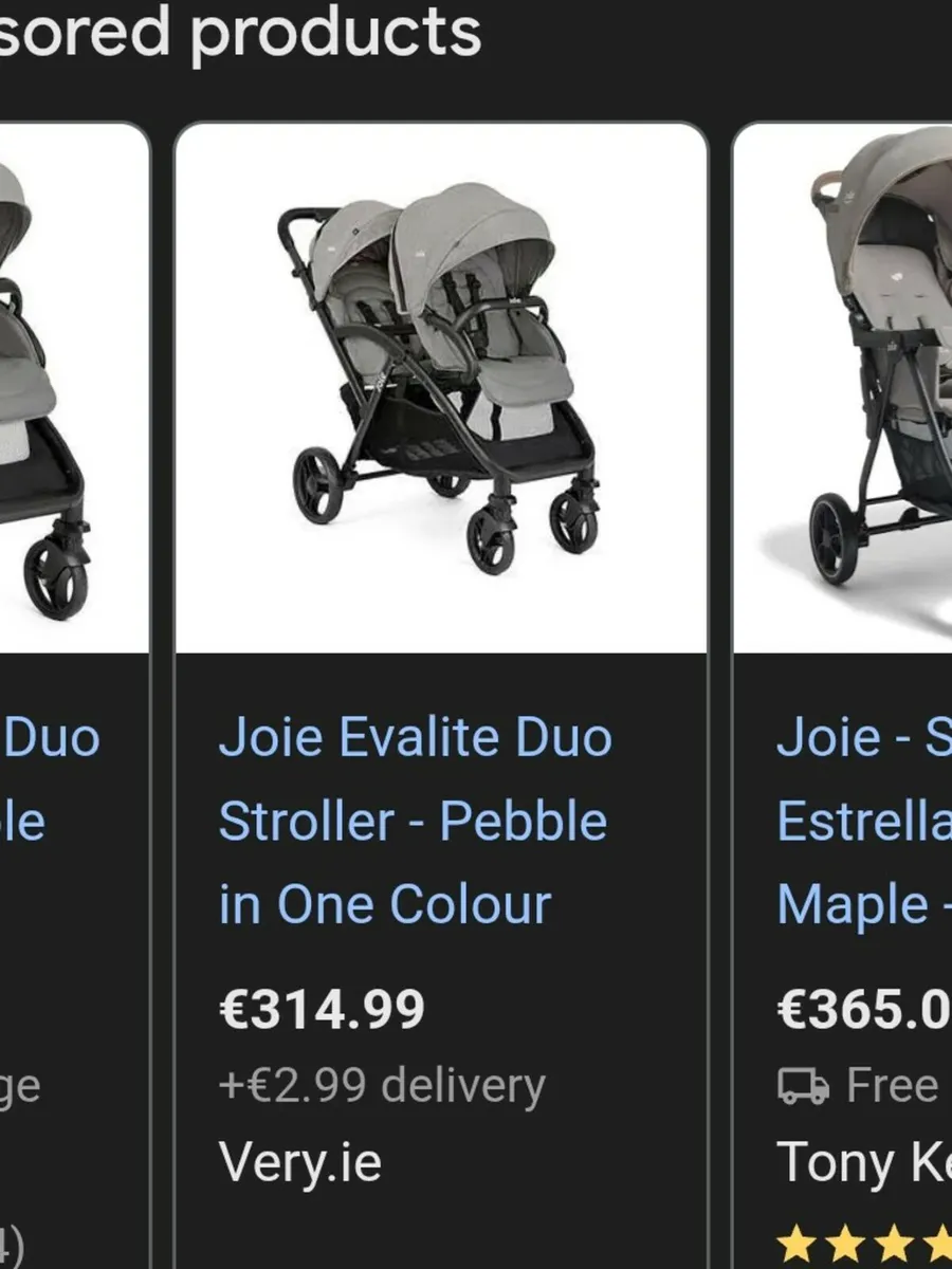 Joie Evalite Duo double buggy - Image 4