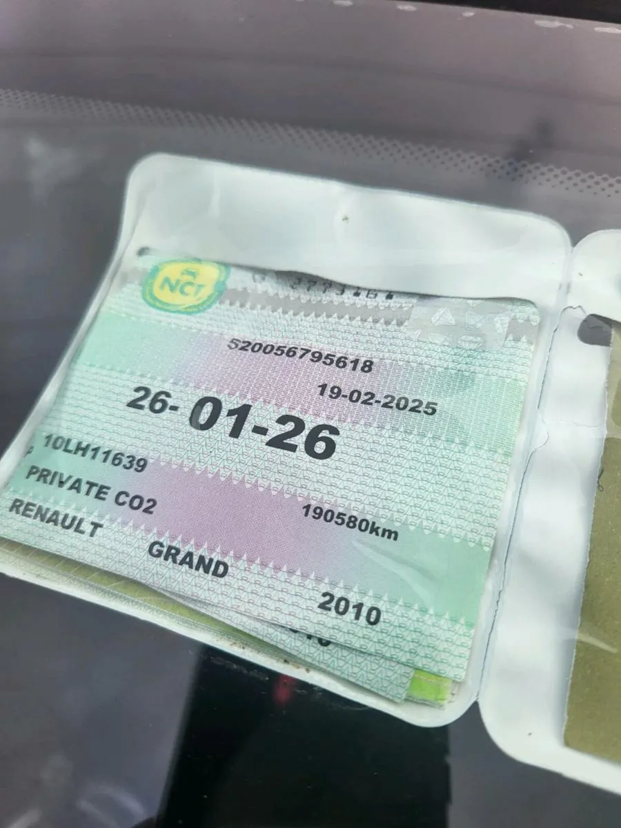 Renault scenic 7 seater nct and Taxed - Image 3