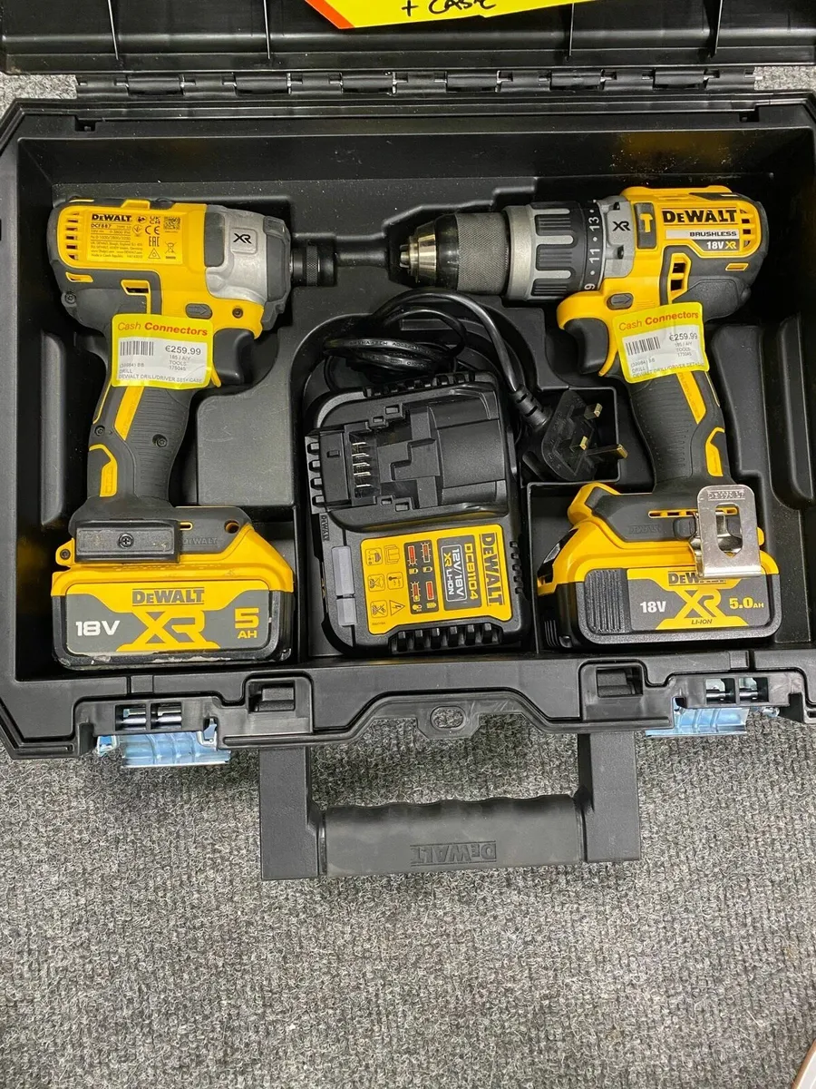Dewalt DCD796 Drill and DCF887 Driver Set - Image 2