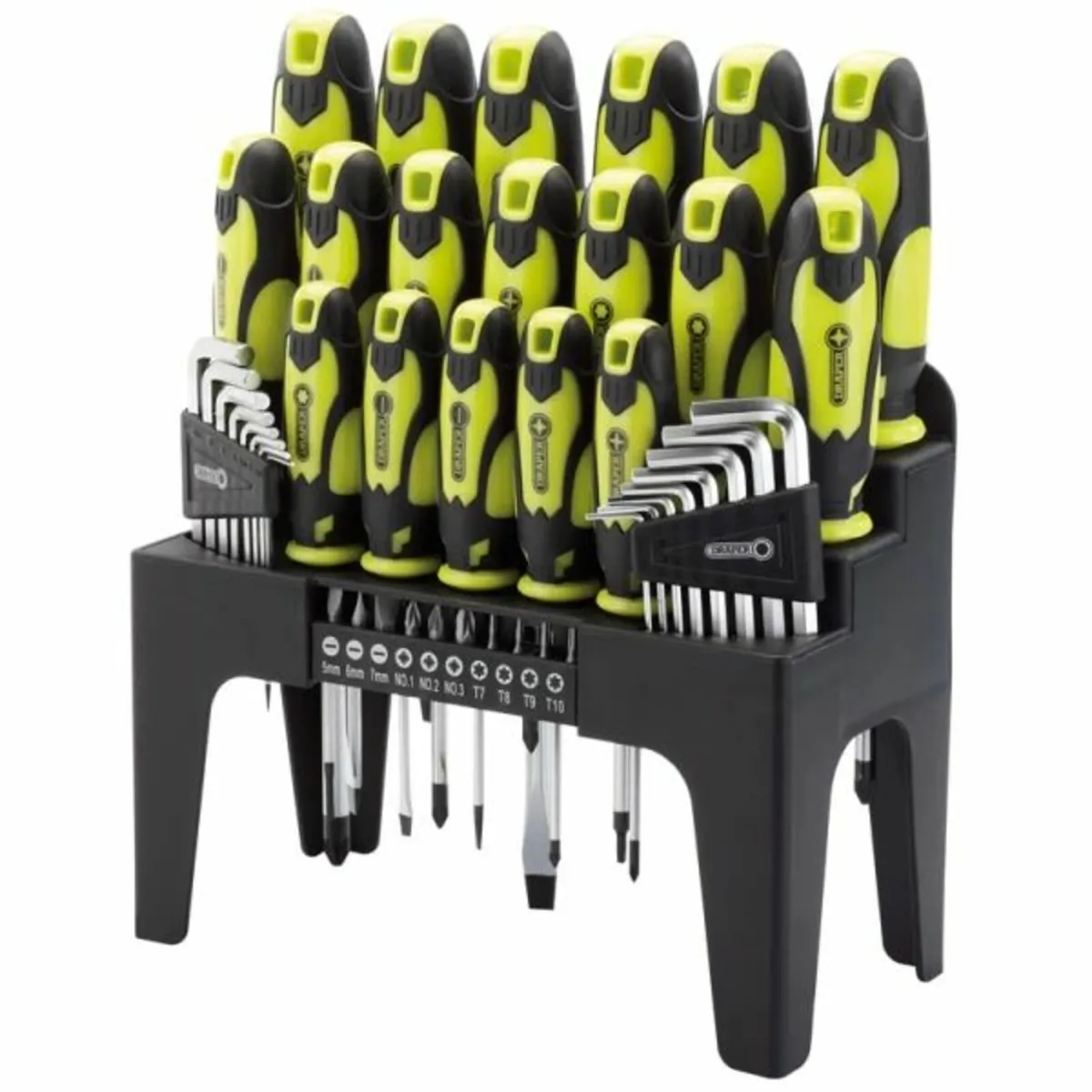 Draper Screwdriver, Hex Key and Bit Set (Green) (4 - Image 2