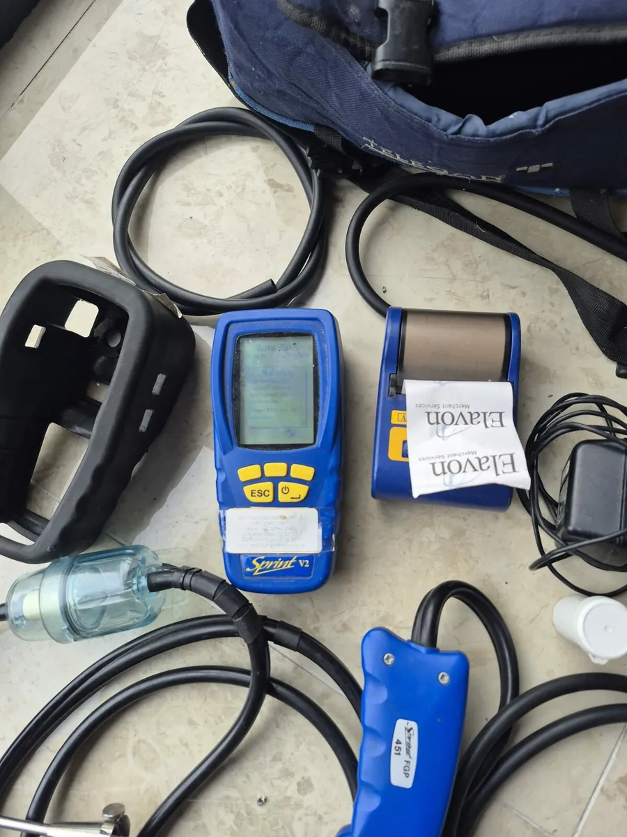ANTONY SPRINT PRO 2 MULTIFUNCTION FLUE GAS ANALYSE - Image 4