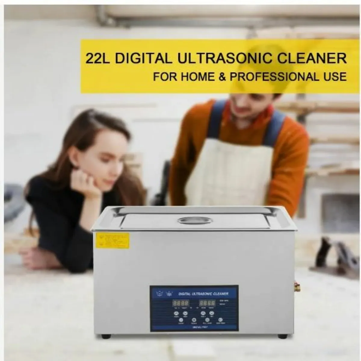 Dual Frequency 22L Ultrasonic Cleaner - Image 4