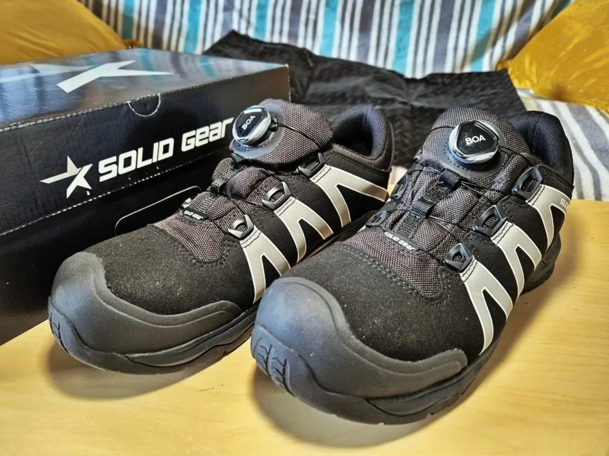 SNICKERS Solid Gear S3  safety work trainers, NEW - Image 2