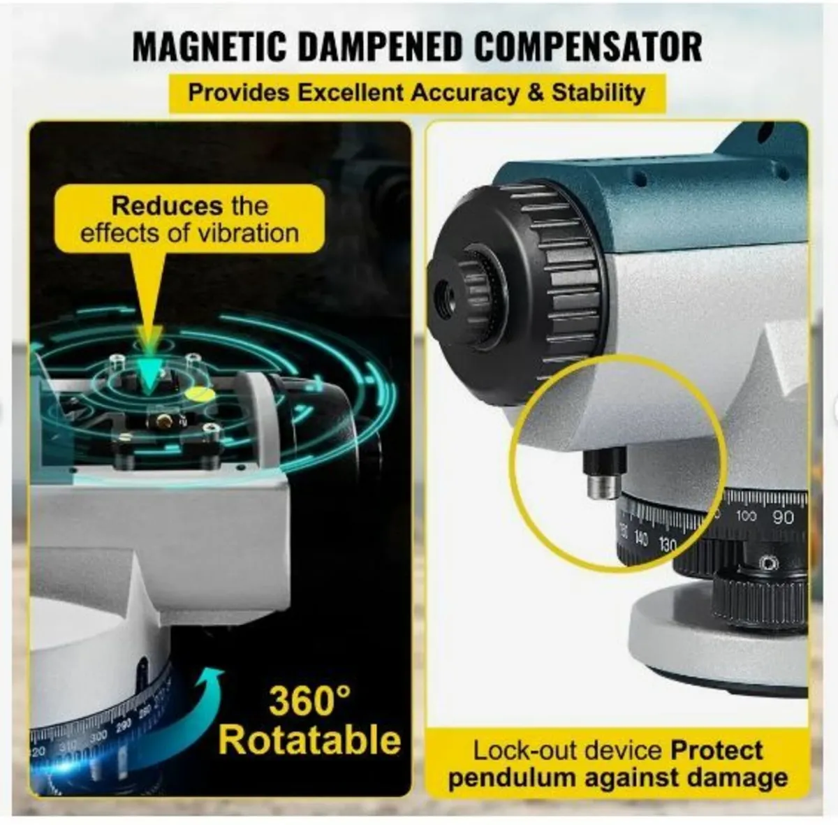 Automatic Optical Level, 26X, 40 mm - Image 2