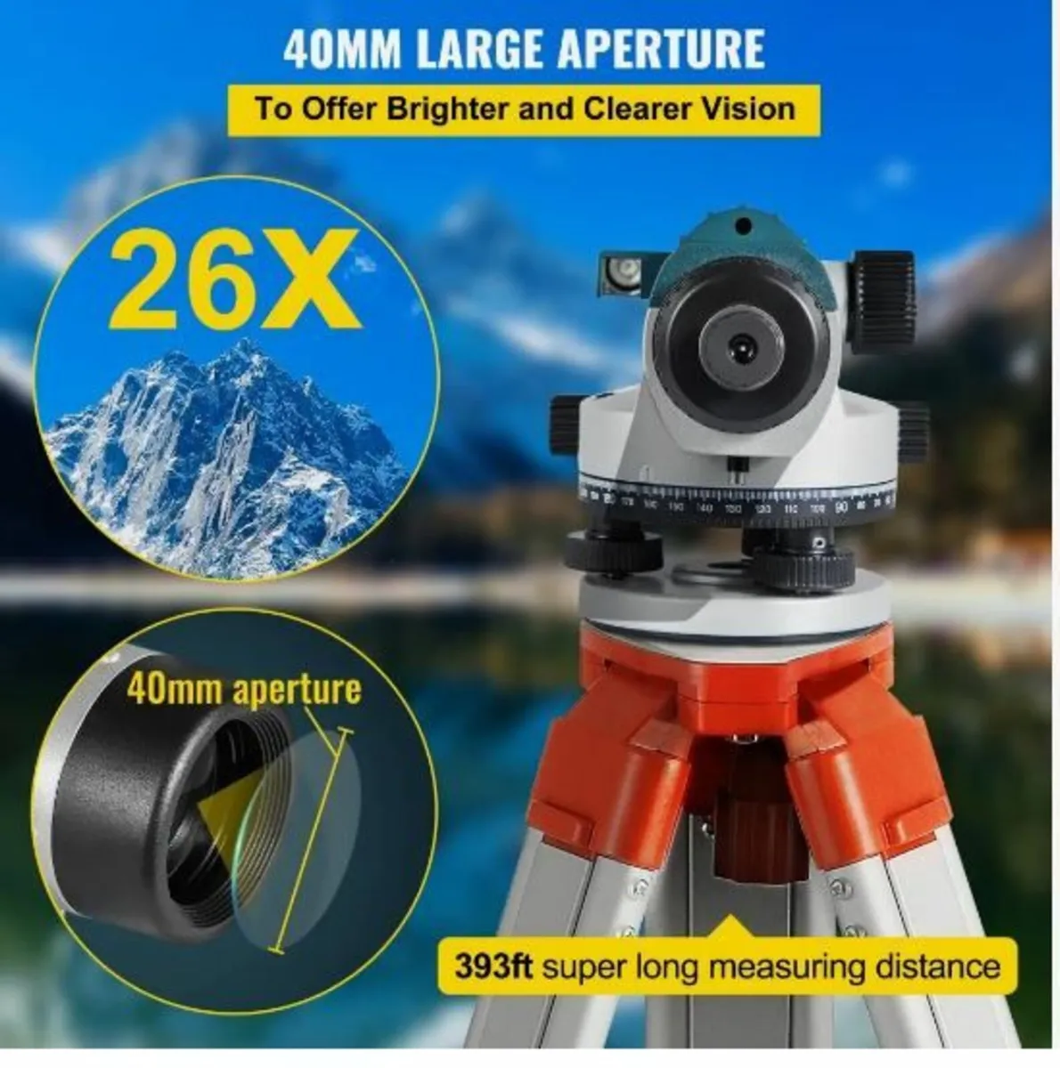 Automatic Optical Level, 26X, 40 mm - Image 4