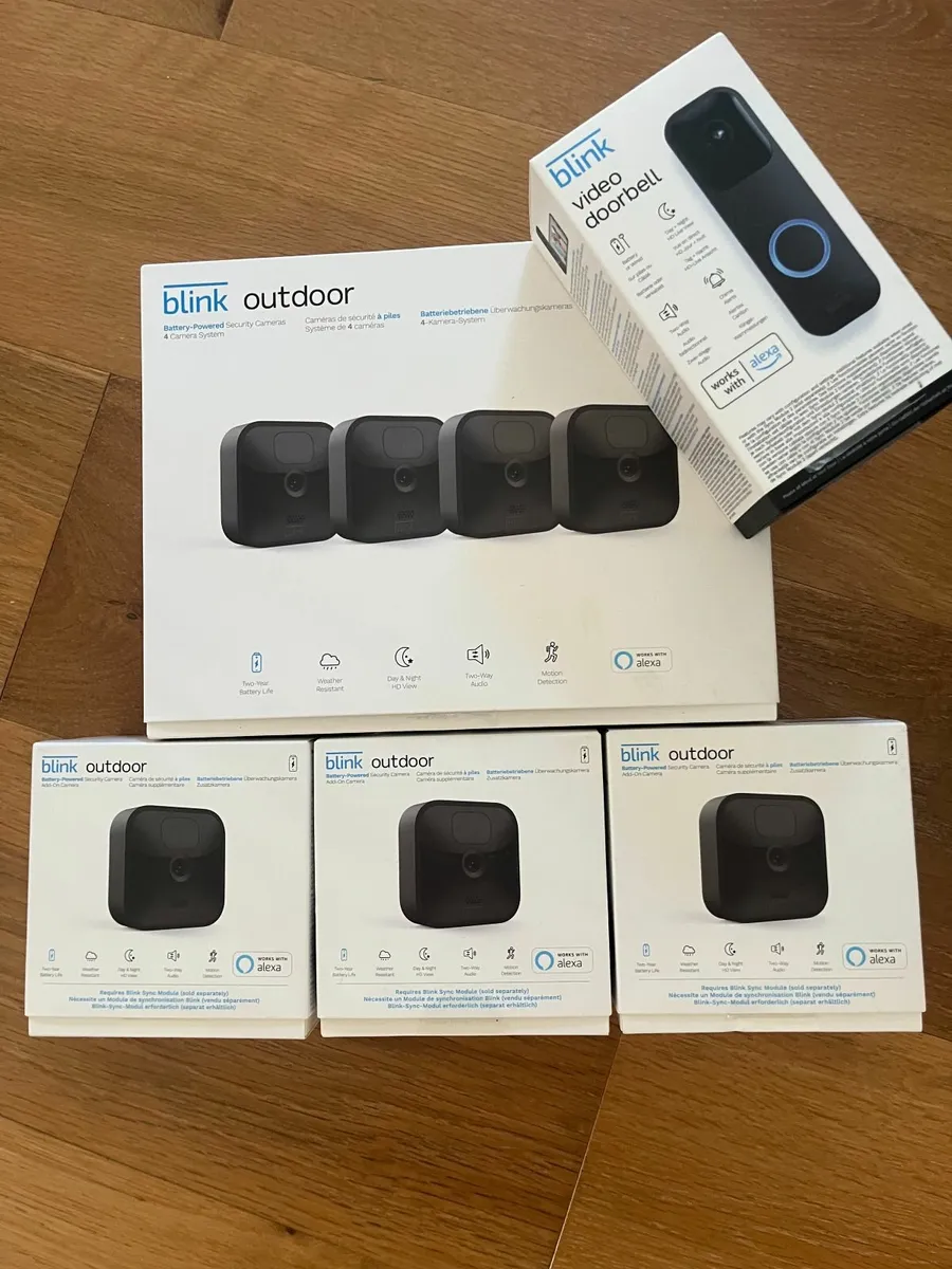 Blink Outdoor Wireless 8 camera security system - Image 1
