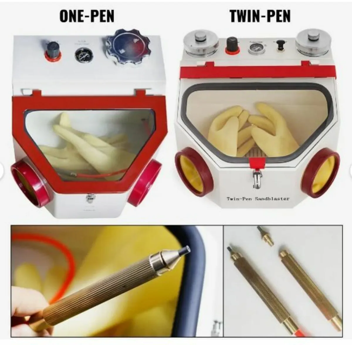 Dental Sandblaster 2 Pen + 2 Tanks - Image 4