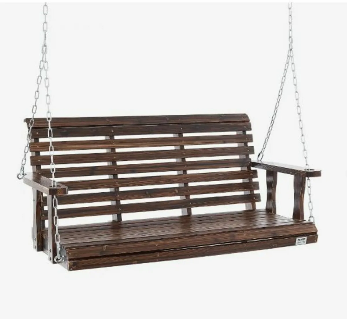 Wooden Porch Swing 4.5 ft, Patio bench swing - Image 1