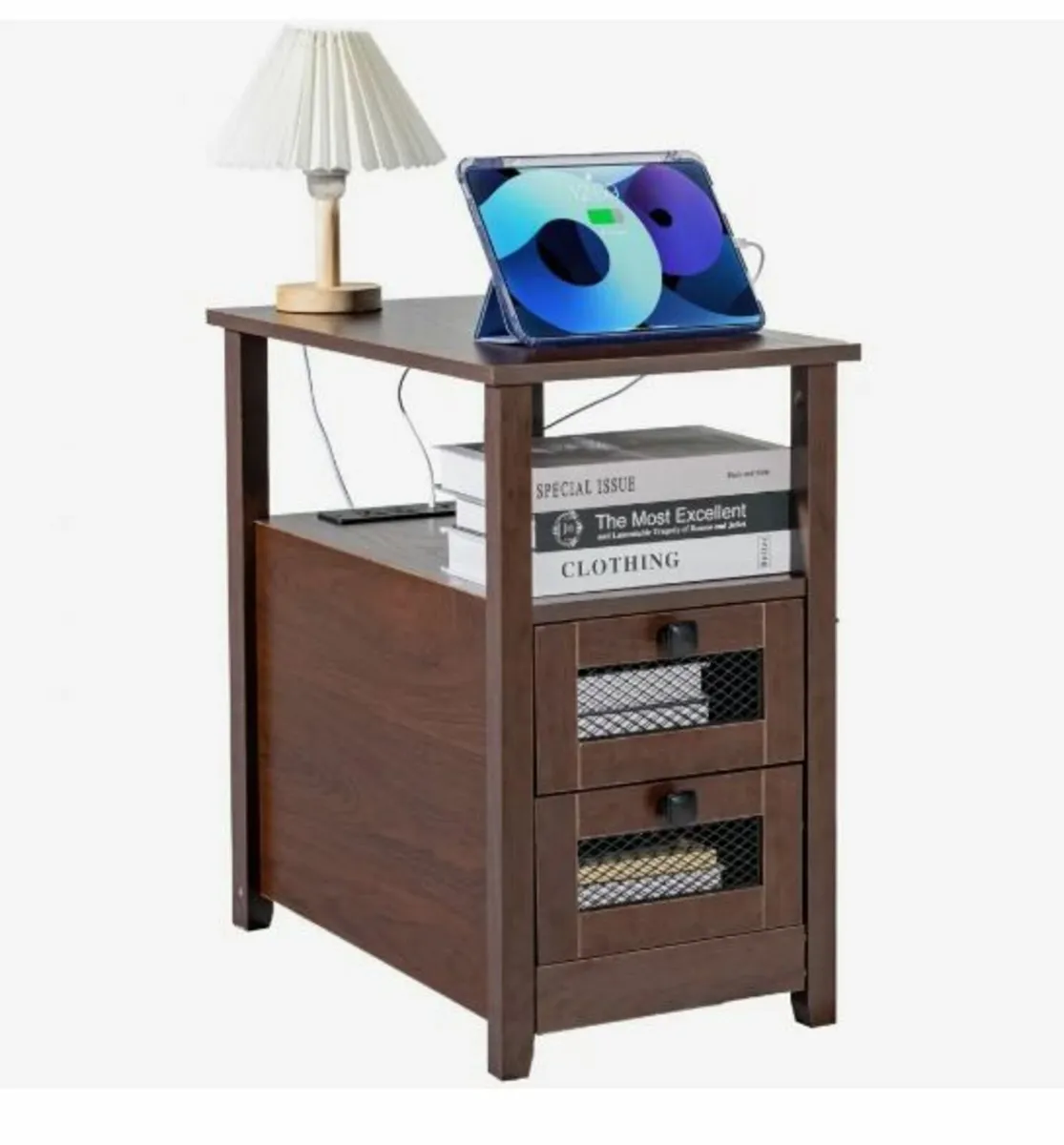 Farmhouse End Table - Image 1