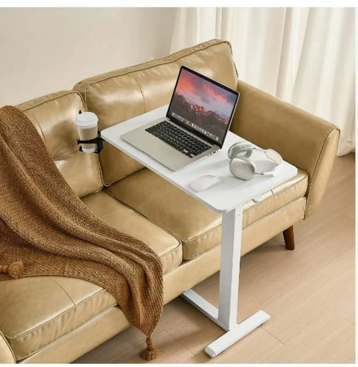 Overbed Table, Mobile Bed Side Table - Image 2