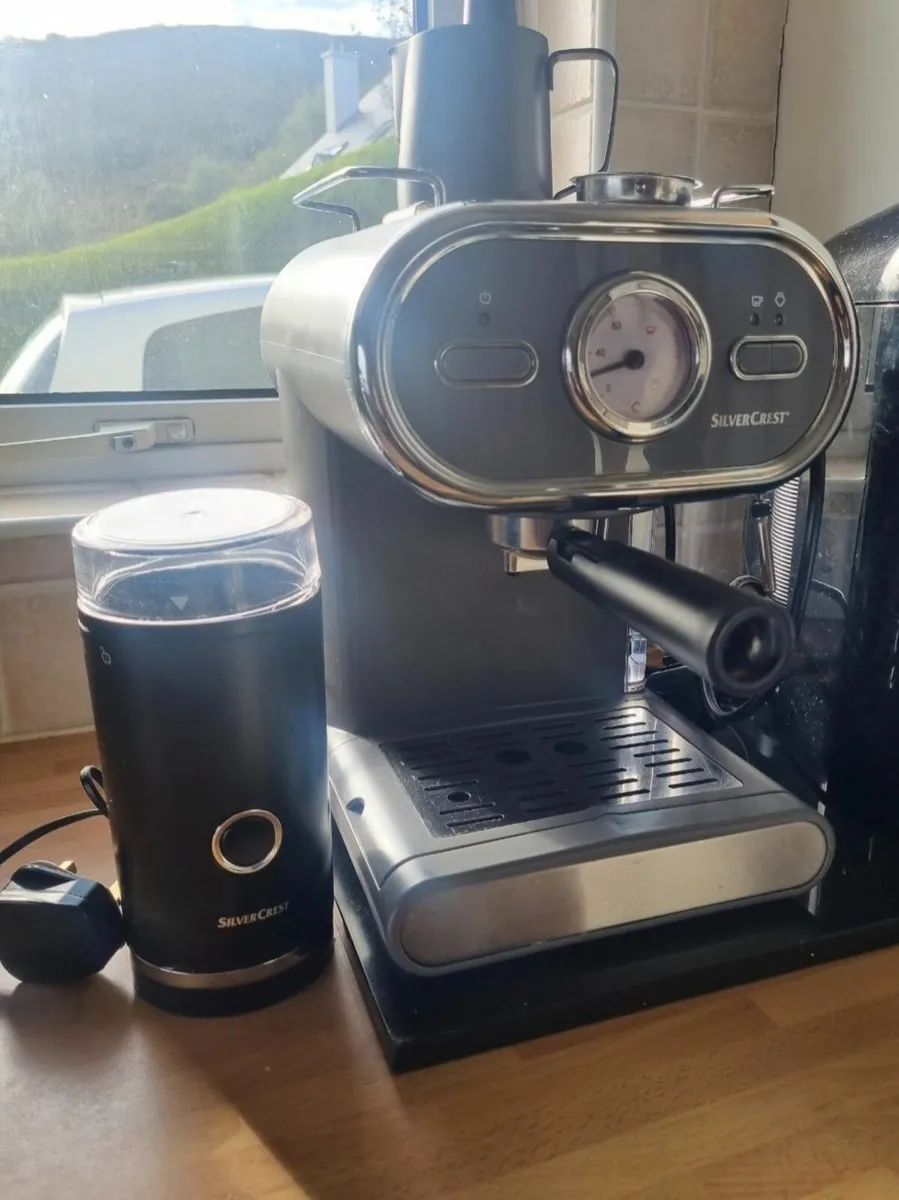 Silvercrest Espresso machine and Coffee Grinder - Image 1