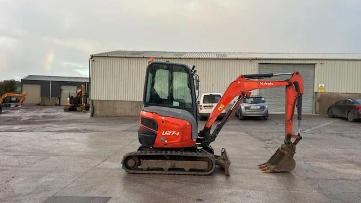 2014 Kubota U27-4 - Image 3