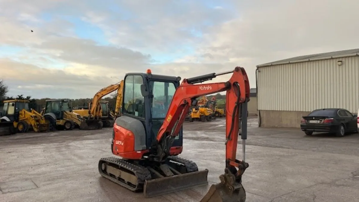 2014 Kubota U27-4 - Image 4