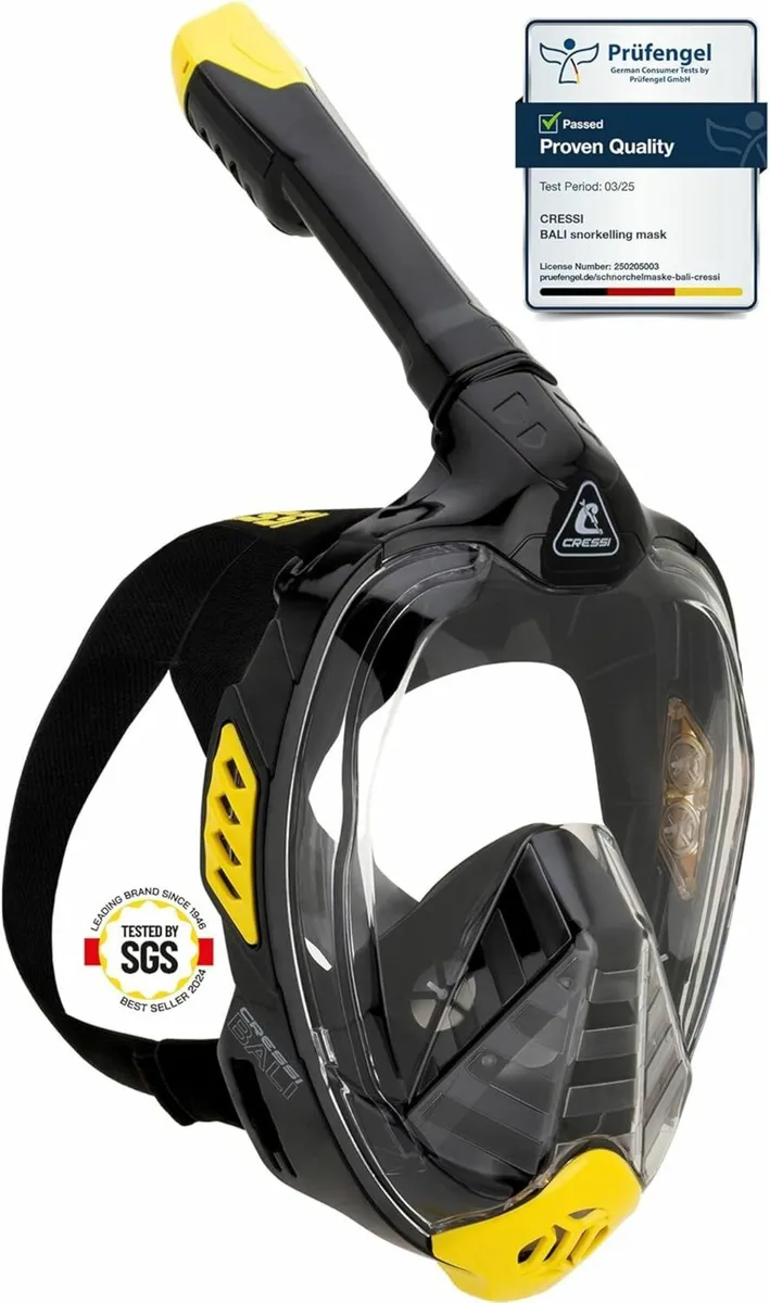 Cressi Adult XL full face Snorkelling Mask